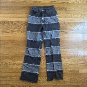 The Ragged Priest Patchwork Jeans